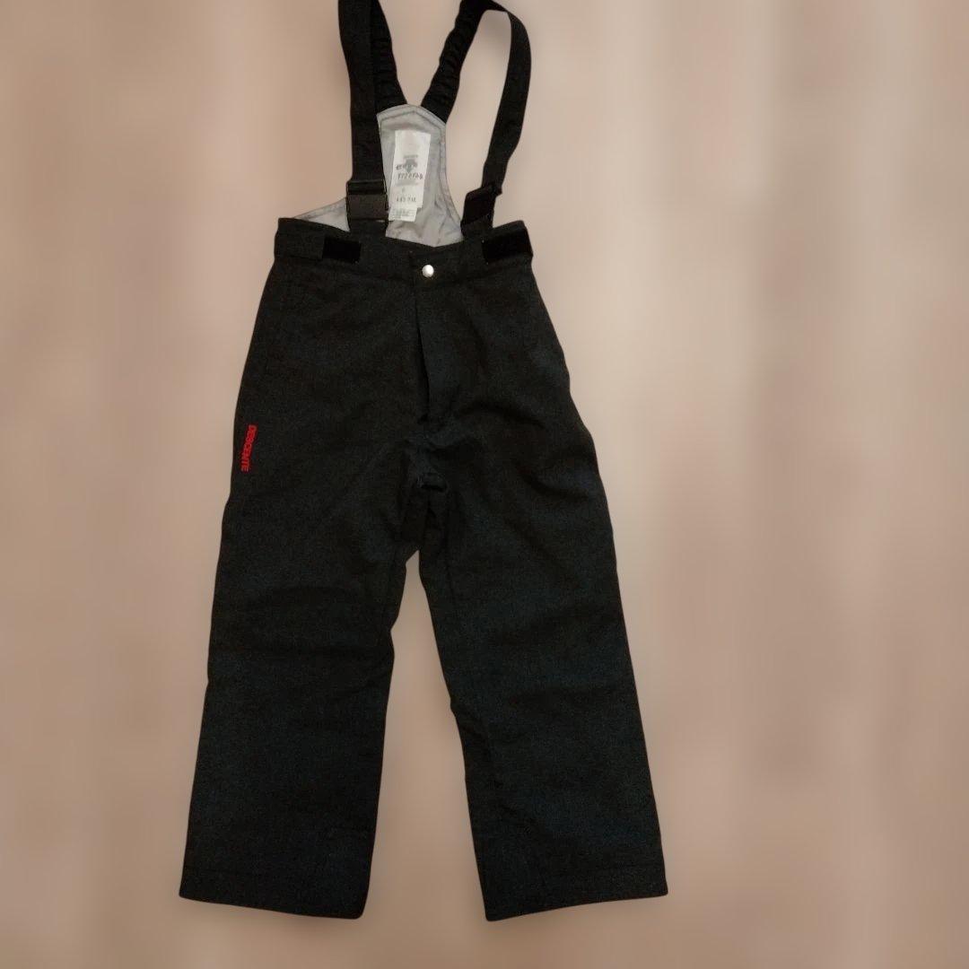 DESCENTE 子供用スキーウェア 赤黒　120cm
