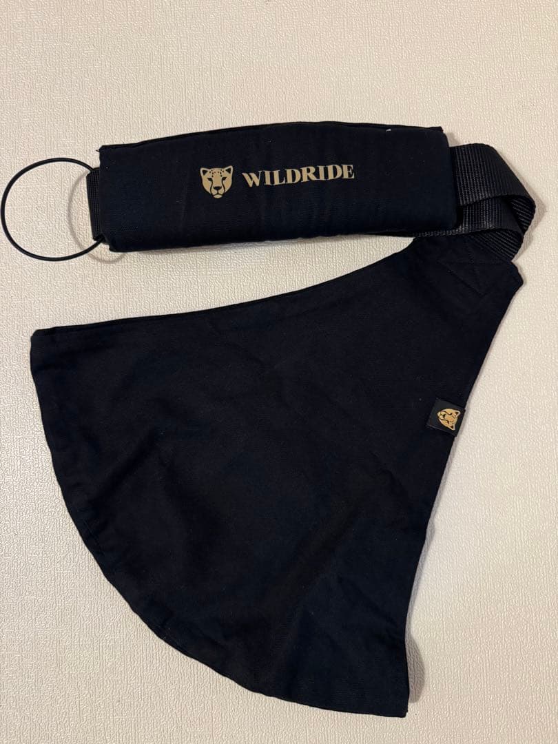 WILDRIDE ワイルドライド 抱っこ用スリング ブラック