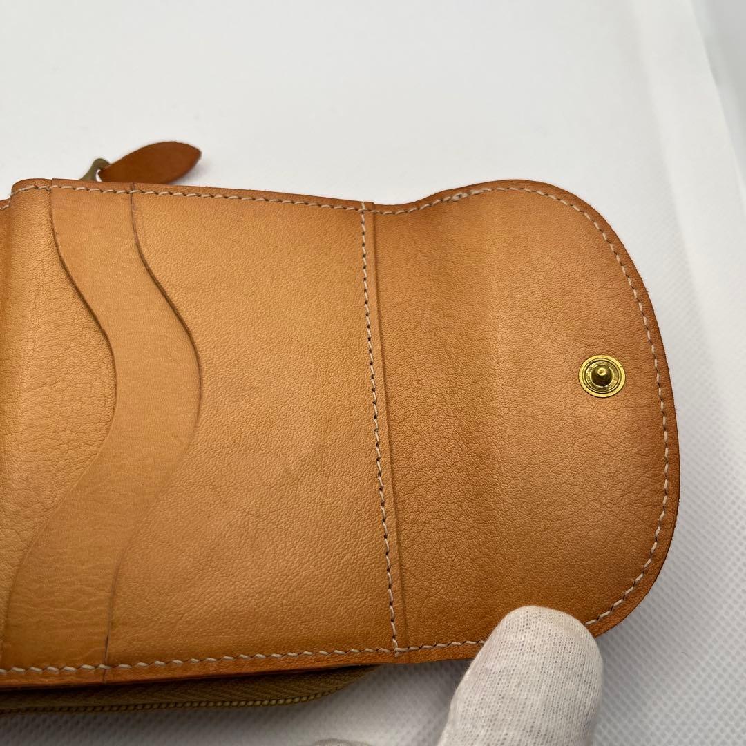 【極美品】IL BISONTE イルビゾンテ　財布　ウォレット　ラウンドジップ