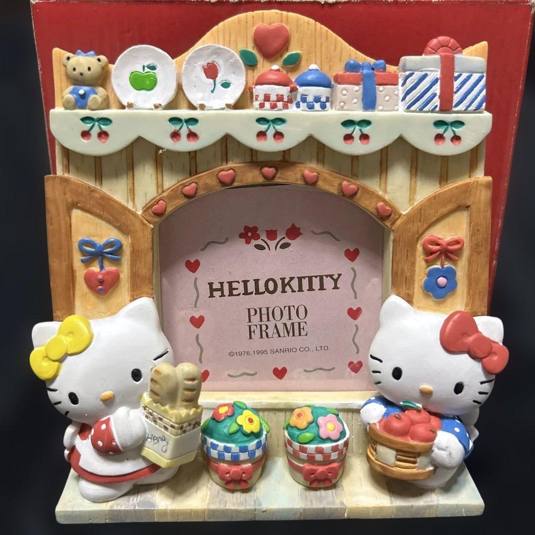 レア製品　平成レトロ　HELLO KITTY　フォトフレーム M
