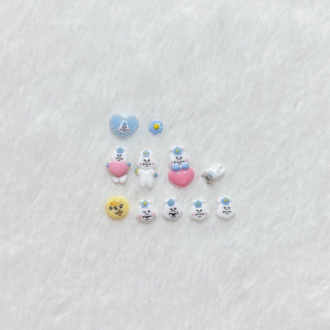 《 んぽちゃむ 》ネイル 3Dパーツ
