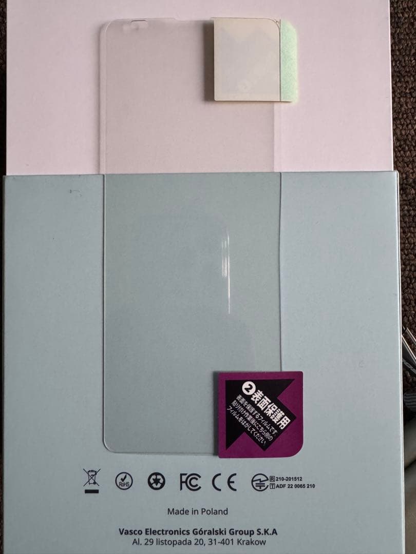 新品未使用Vasco Translator V4 翻訳機　専用ケース・フィルム付