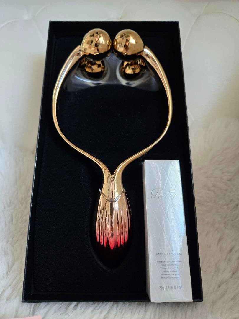 ReFa DOUBLE RAY (Red) 美顔ローラー