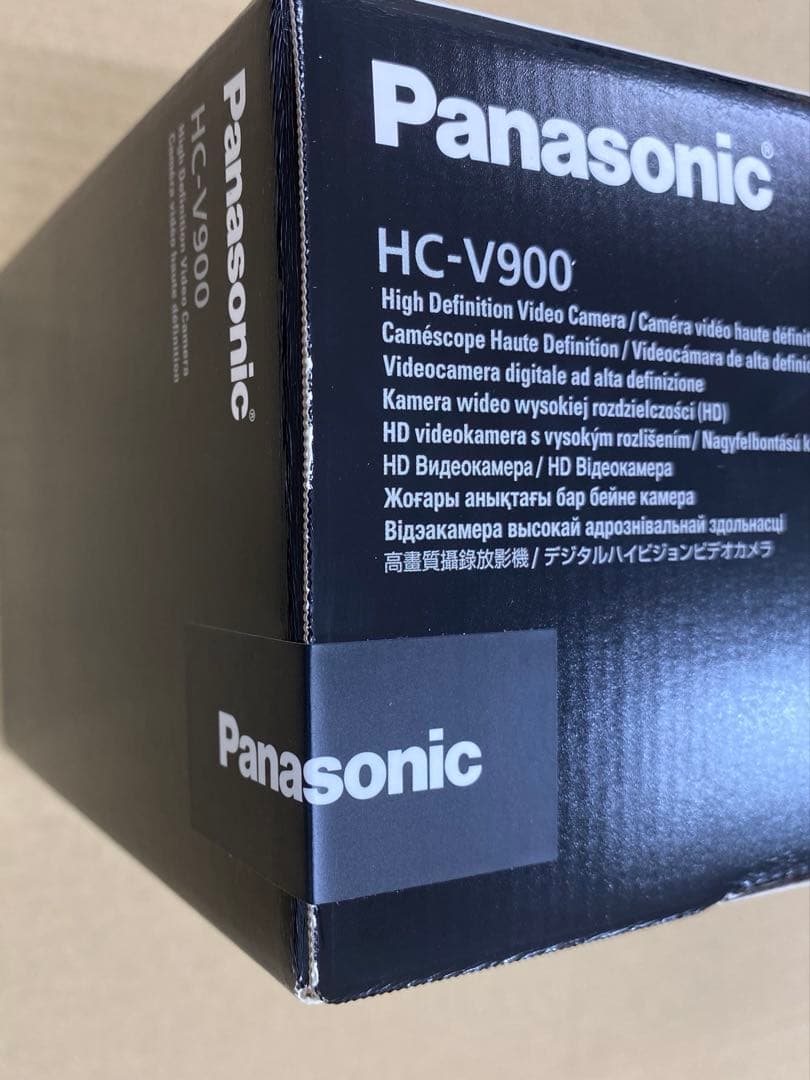 パナソニック(Panasonic) ビデオカメラ HC-V900 ブラック