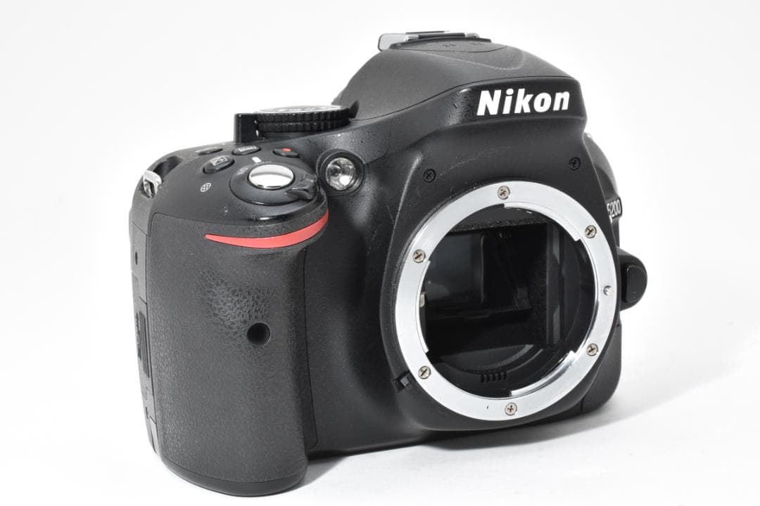 ニコン NIKON D5200 ブラック 一眼 SLR デジタルカメラ#221