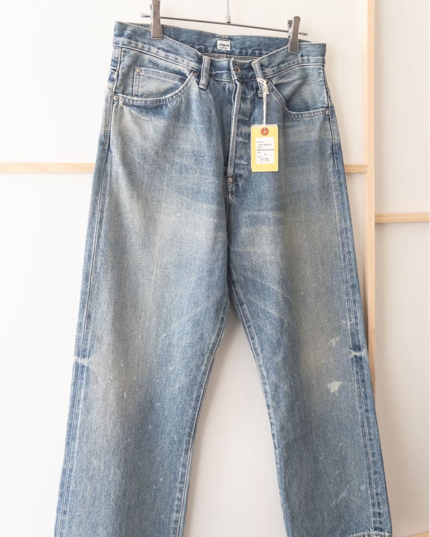 【お値下げ】chimala （チマラ）DENIM BAGGY CUT タグ付き
