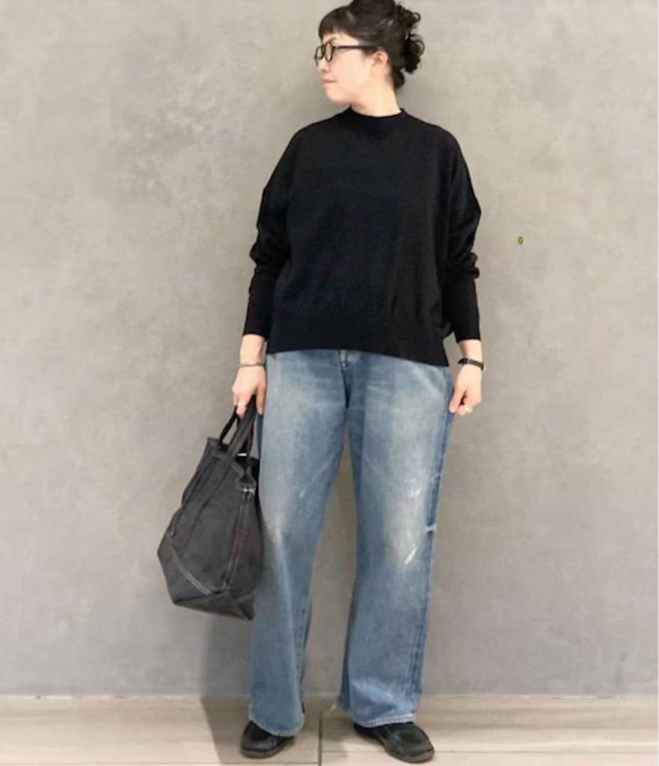 【お値下げ】chimala （チマラ）DENIM BAGGY CUT タグ付き