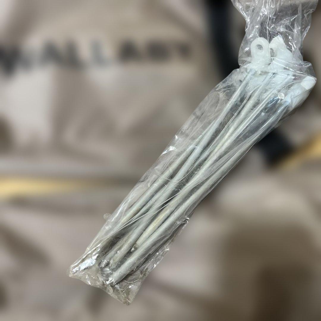 WALLABY ブラウンテント DODロゴ ペグ付