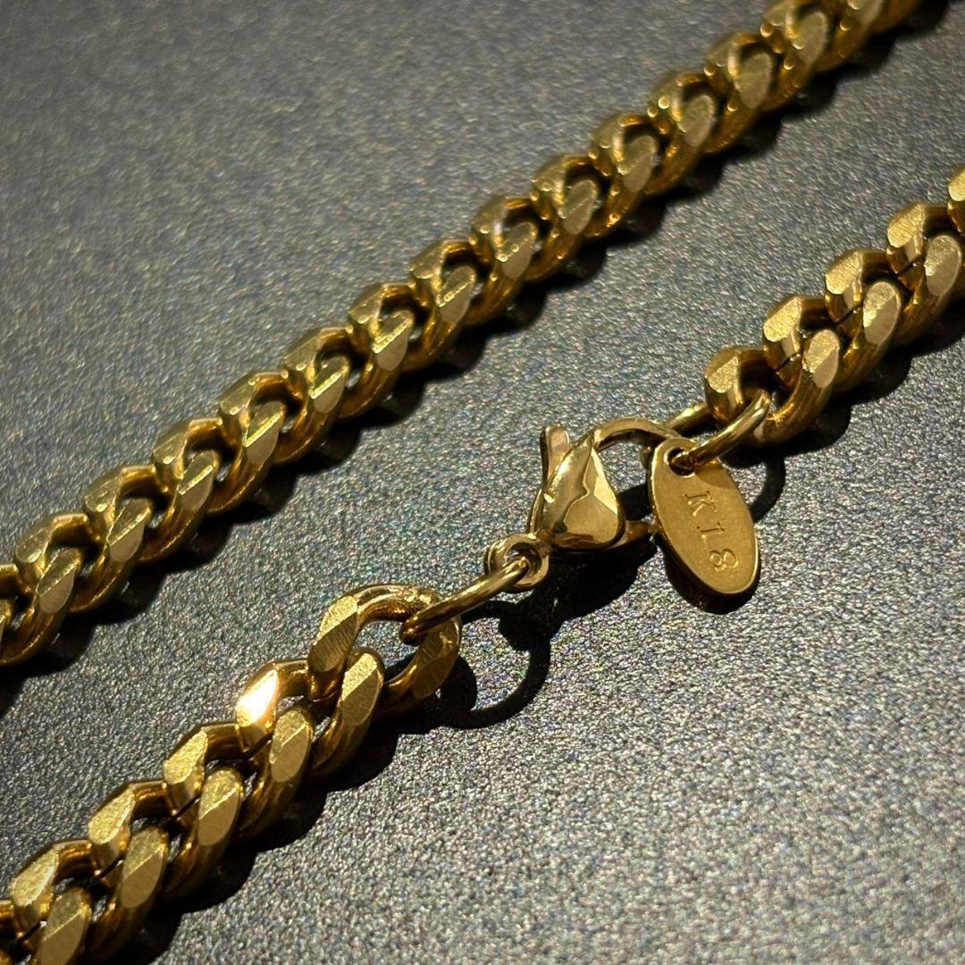 喜平 18金 k18 ネックレス チェーン 18k 刻印 高級 ゴールド 50