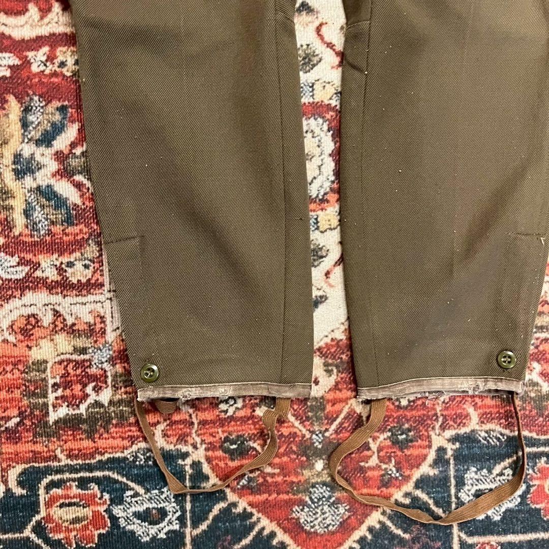 ユーロ ヴィンテージ ジョッパーズパンツ ミリタリー ウール ソ連軍 L