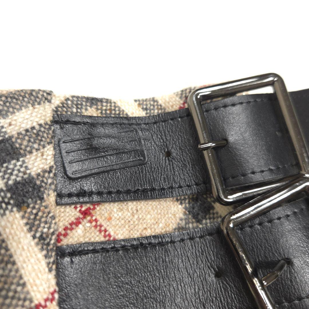 BURBERRY バーバリー 40 L ロング スカート ノバチェック ベルト