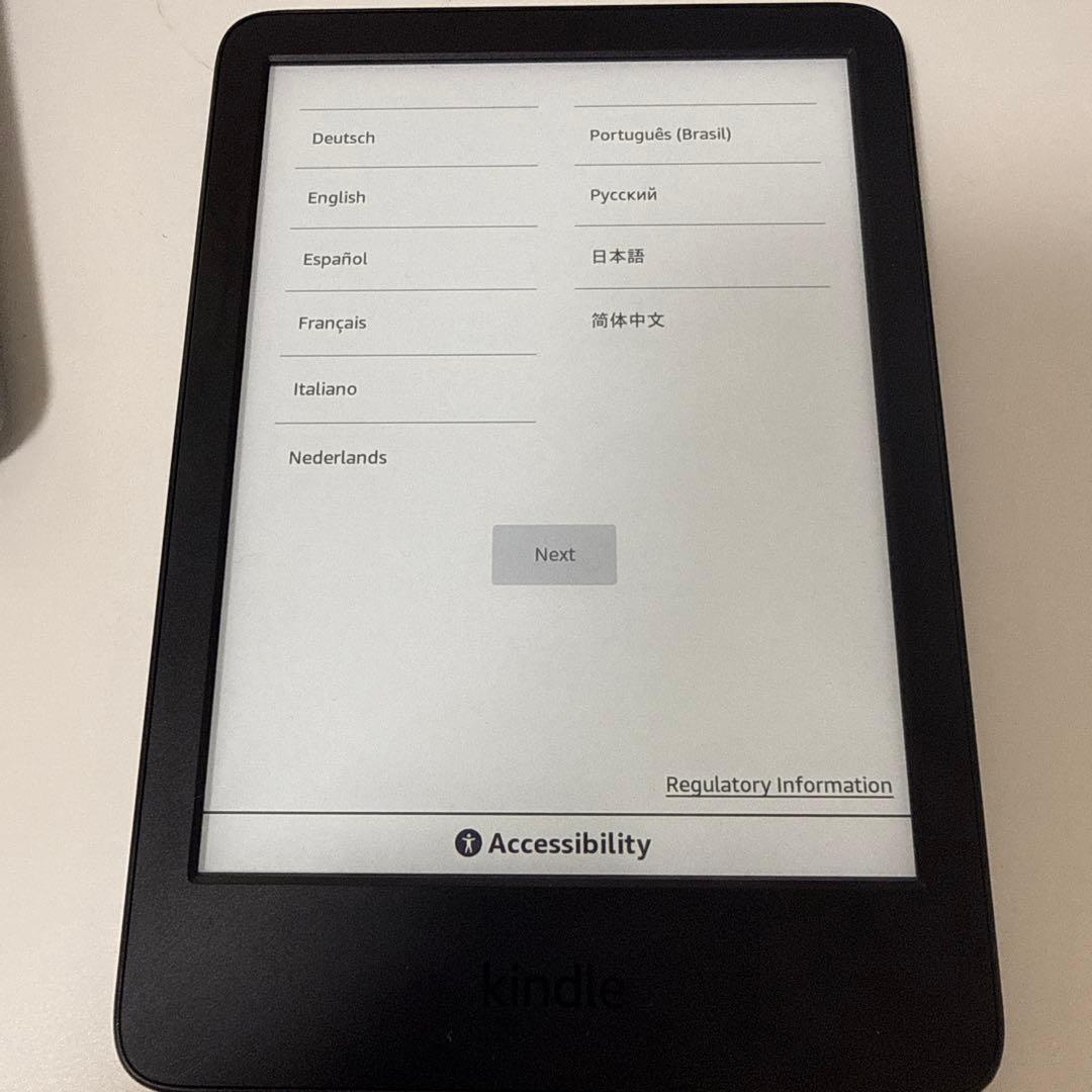 Amazon Kindle Gen 11 16GB 本体　ブラック