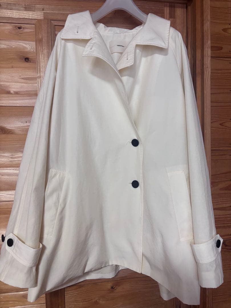 todayful Spring Short Trench キナリ　エクリュ36