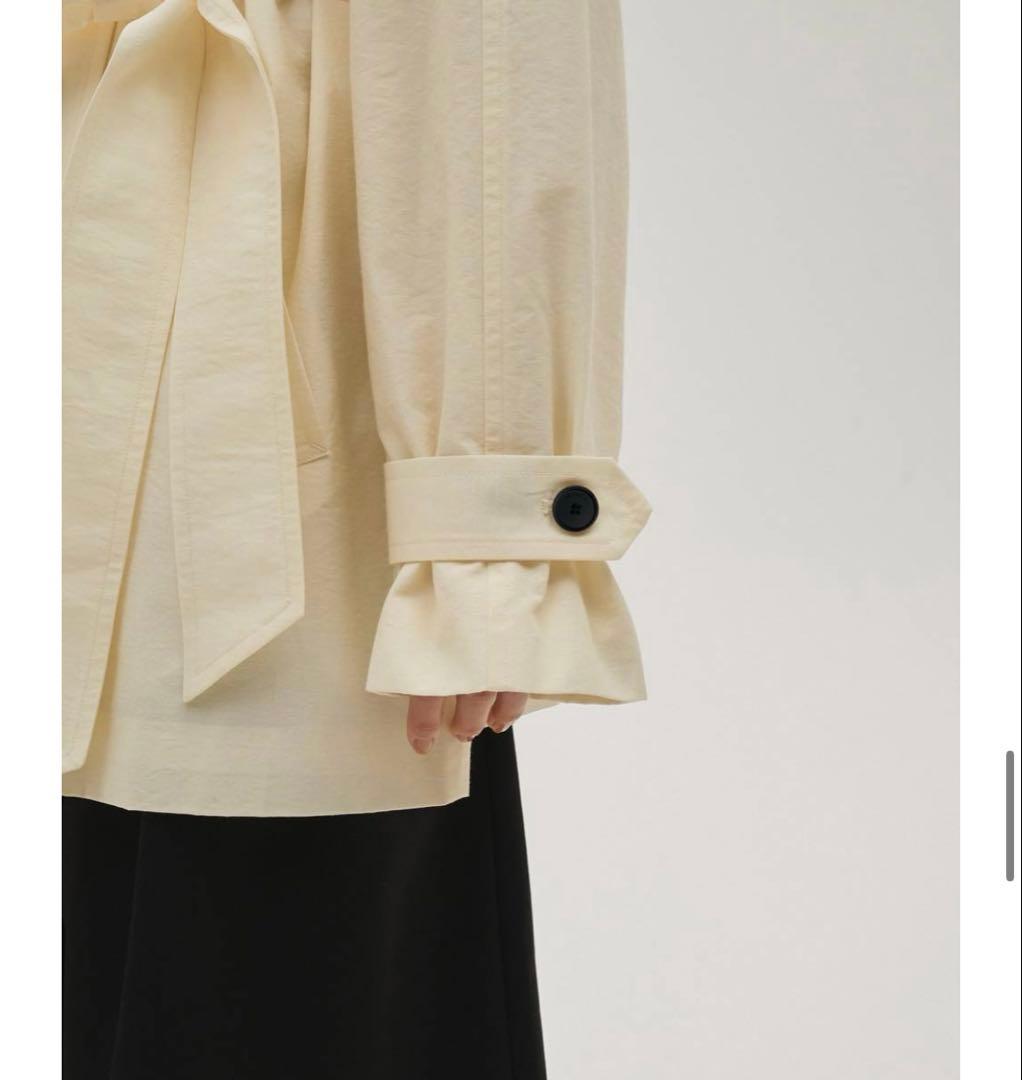 todayful Spring Short Trench キナリ　エクリュ36