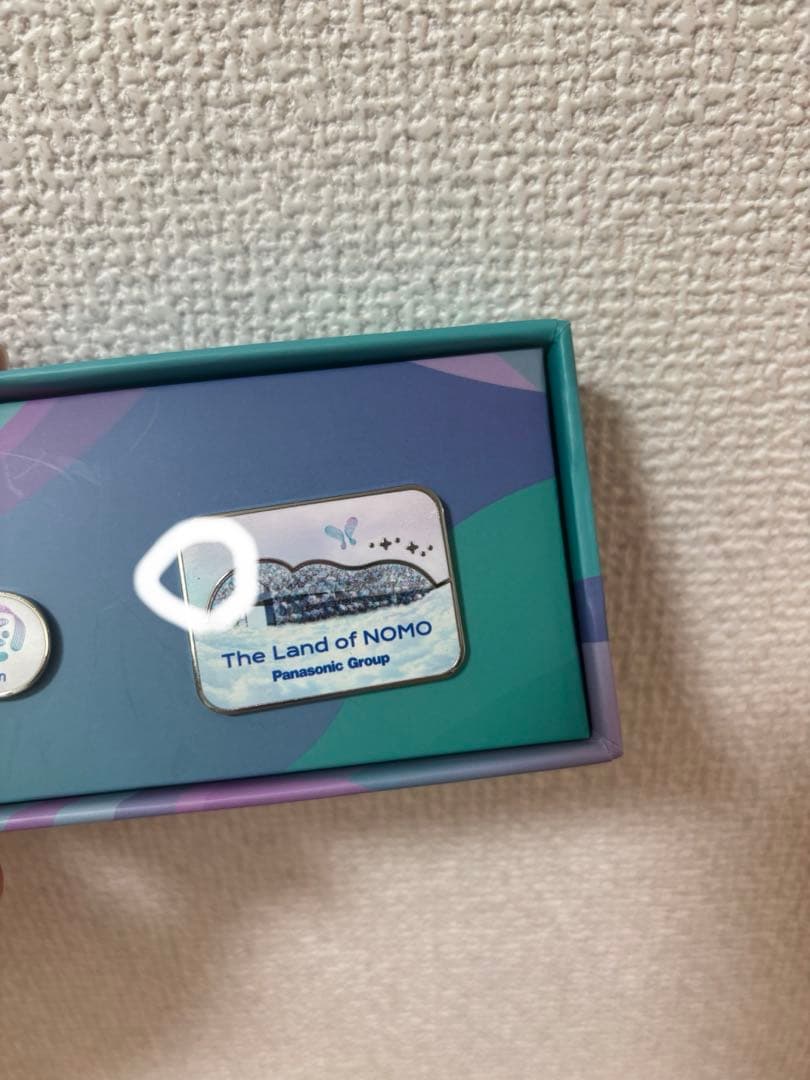 g*n様 ノモの国　ピンバッジ　セット　未使用品　万博　非売品