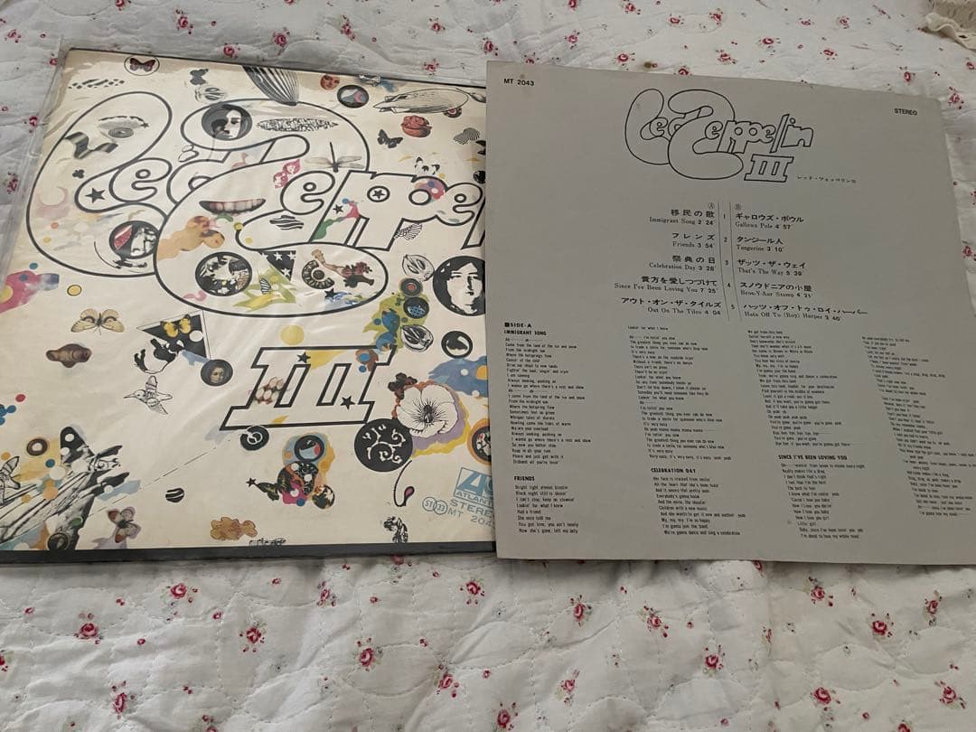 LED ZEPPELIN レコード　7枚