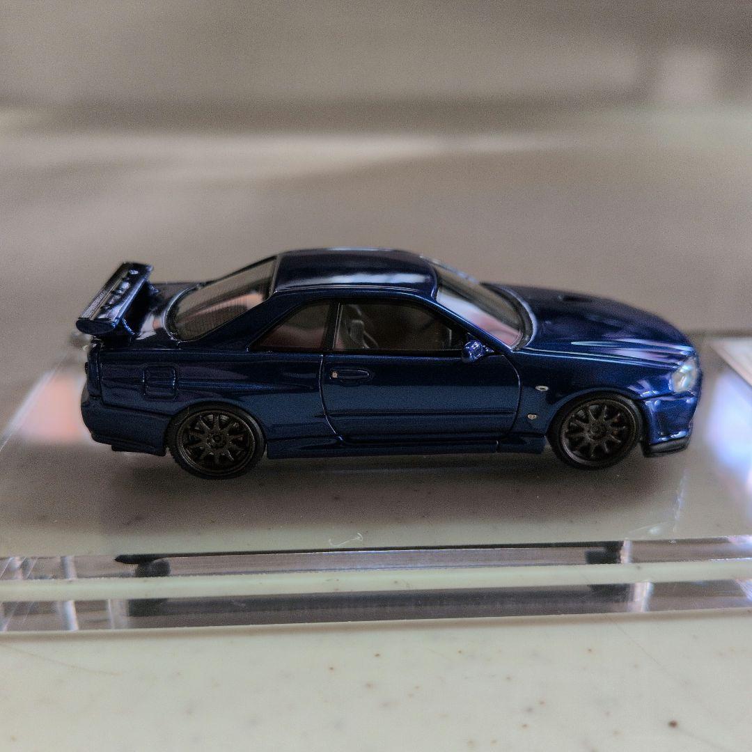 イグニッションモデル 1/64 BNR34 V-SpecII