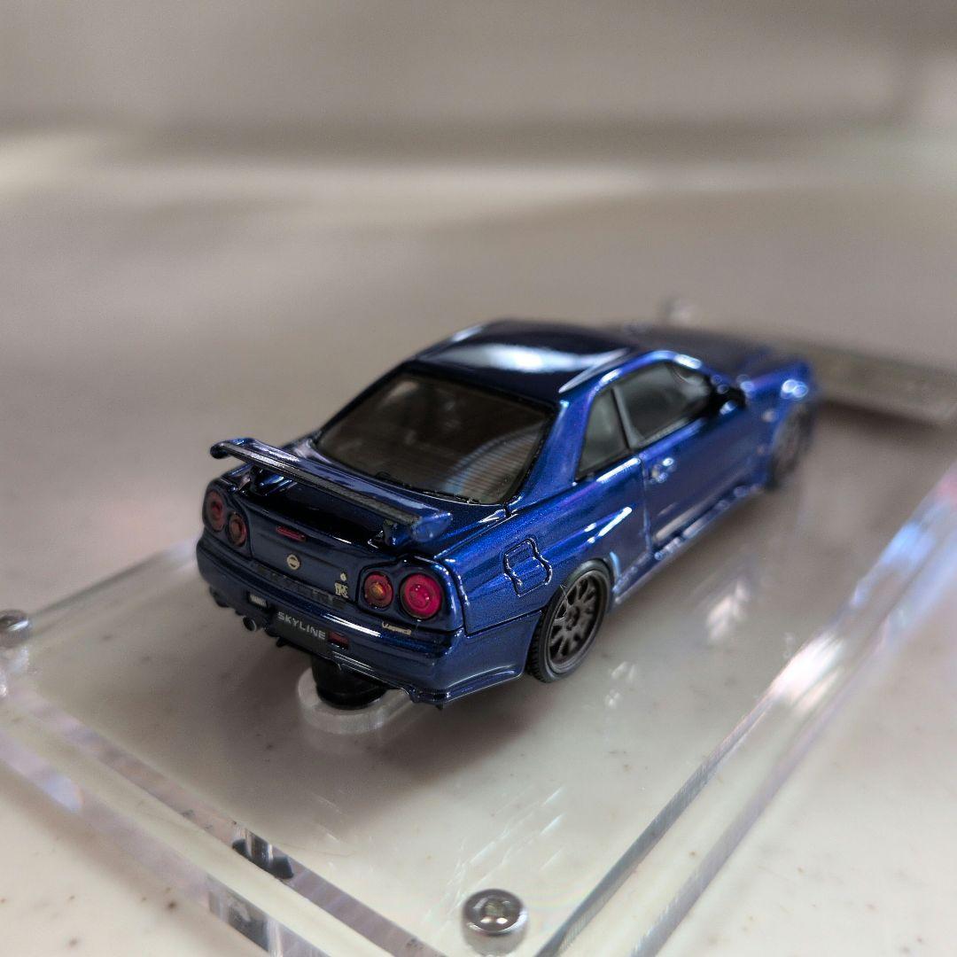 イグニッションモデル 1/64 BNR34 V-SpecII