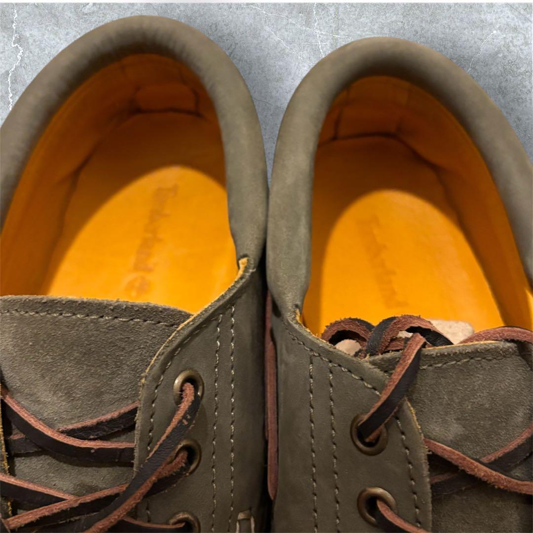Timberland 27cm 3EYE LUG デッキシューズ
