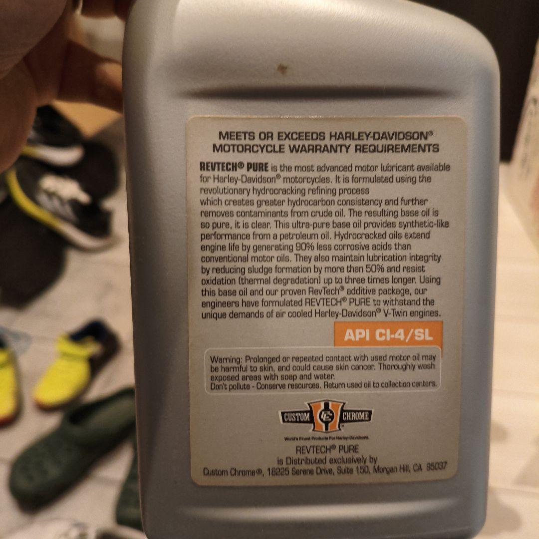 RevTech SAE20W50 エンジンオイル 946ml　6本セット