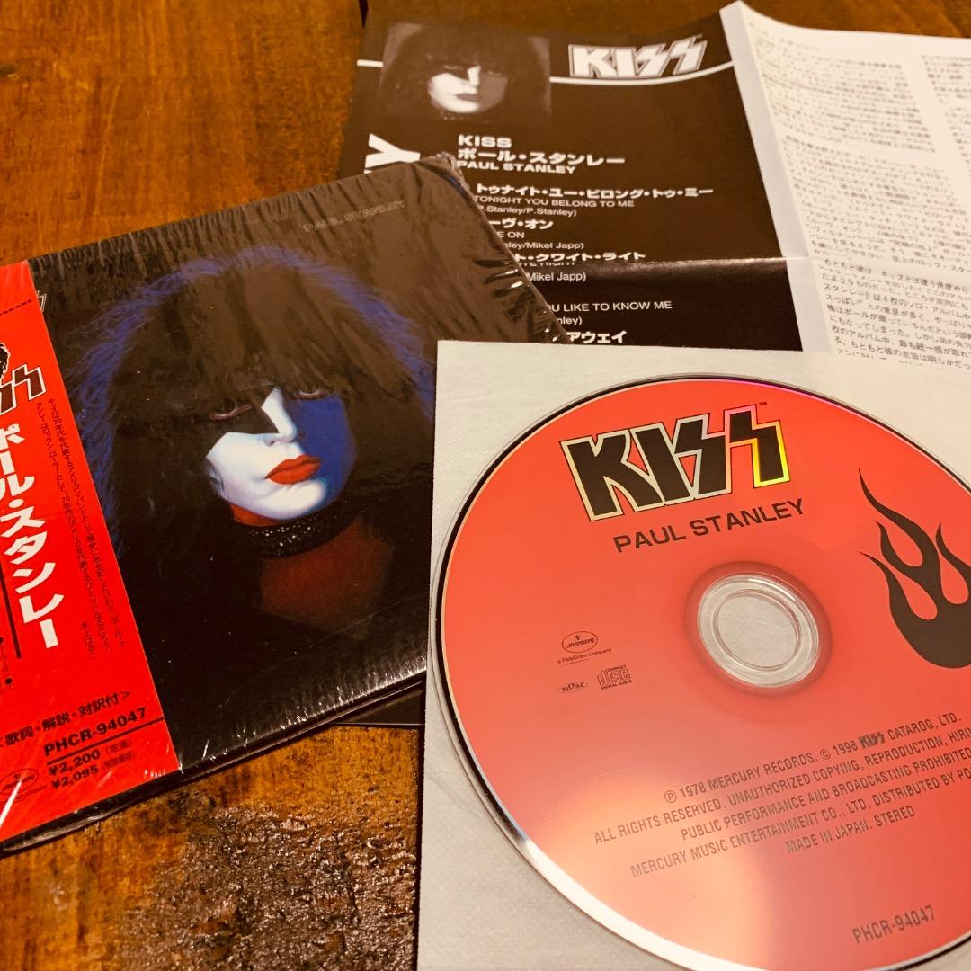 KISS　ソロ4作（紙ジャケ・未開封含む）
