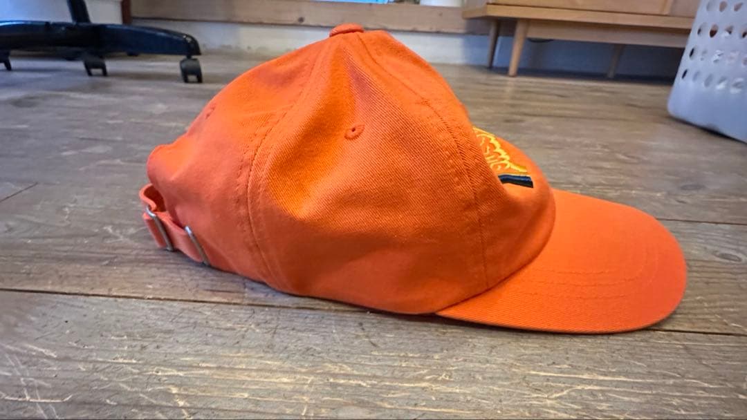 STUSSY LOW PRO 3 STAR STRAPBACK オレンジ
