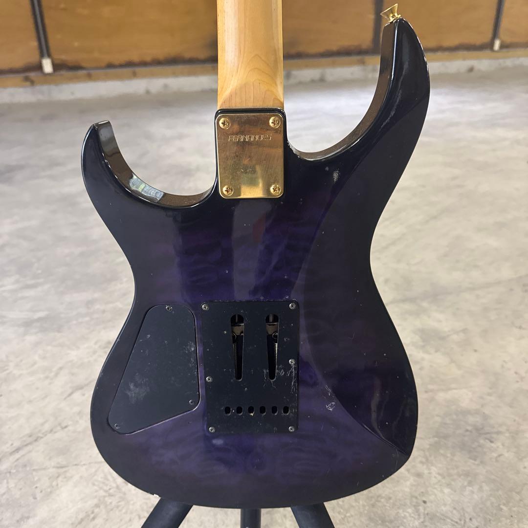 FERNANDES エレキギター パープル