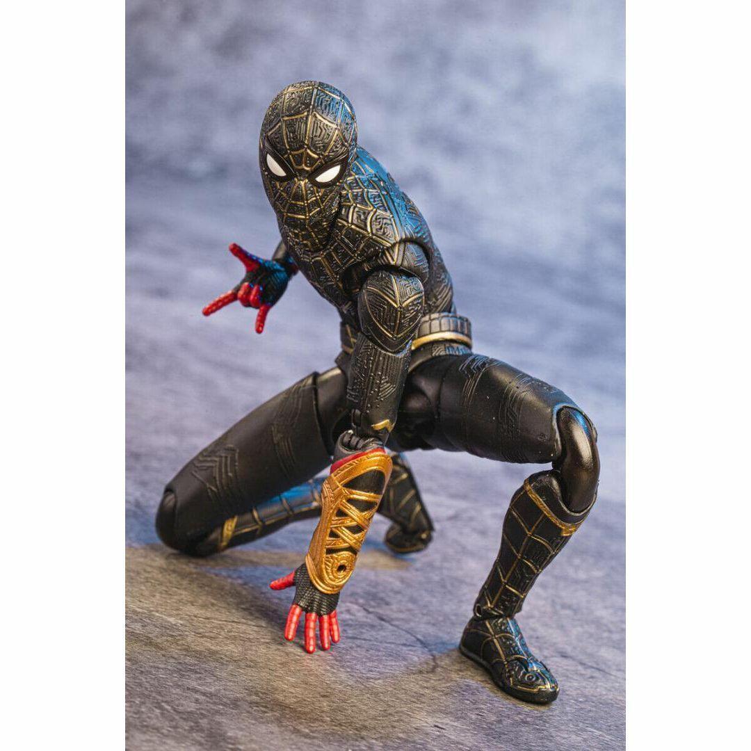 【新品未開封】S.H .フィギュアーツ スパイダーマン ブラック&ゴールドスーツ