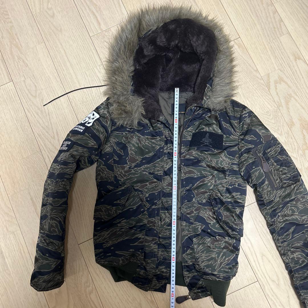 HYSTERIC GLAMOUR 迷彩柄ミリタリージャケット