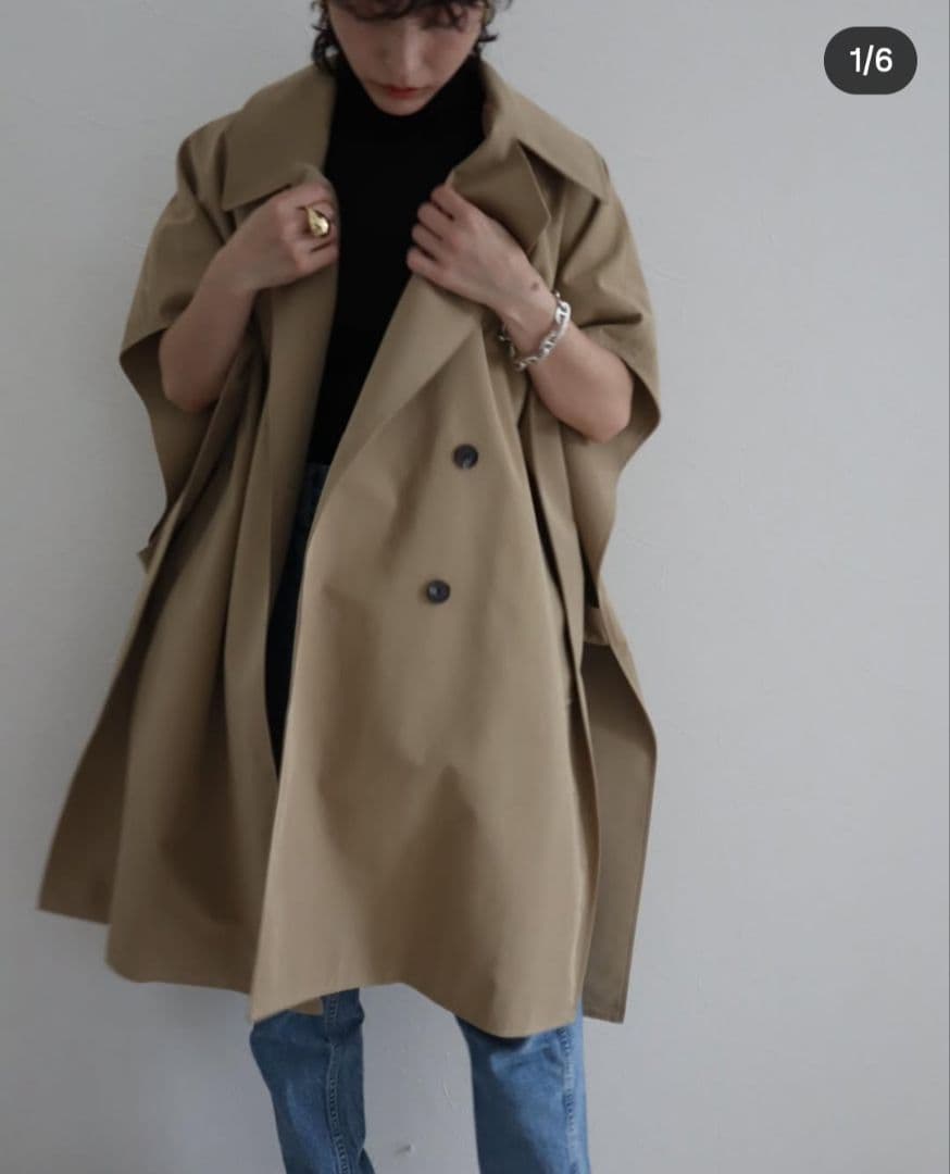 HAILEE trench poncho トレンチポンチョ
