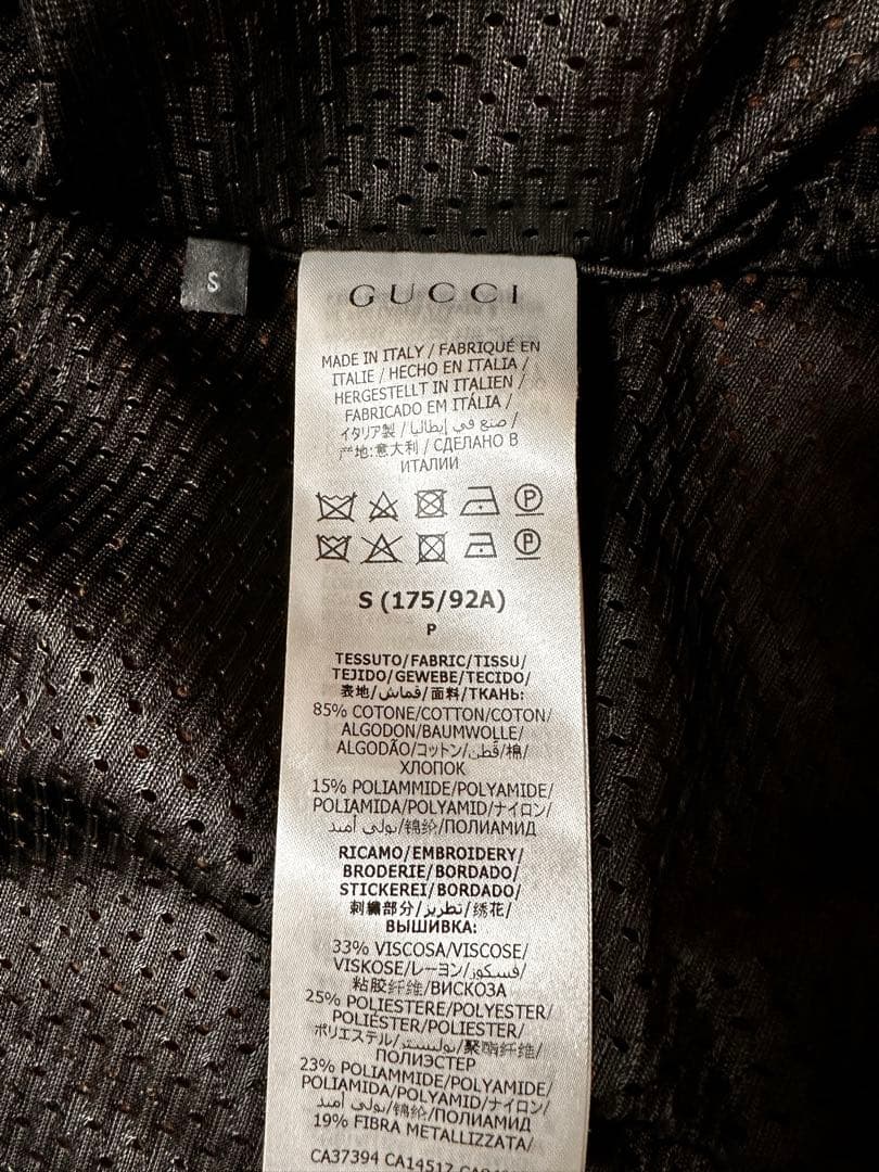 バッコス　Gucci Velvet Jacket