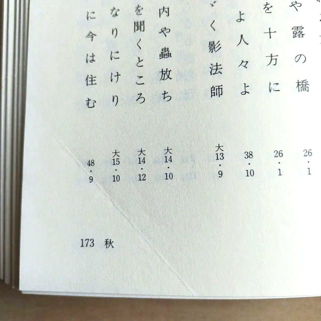 高野素十自選句集