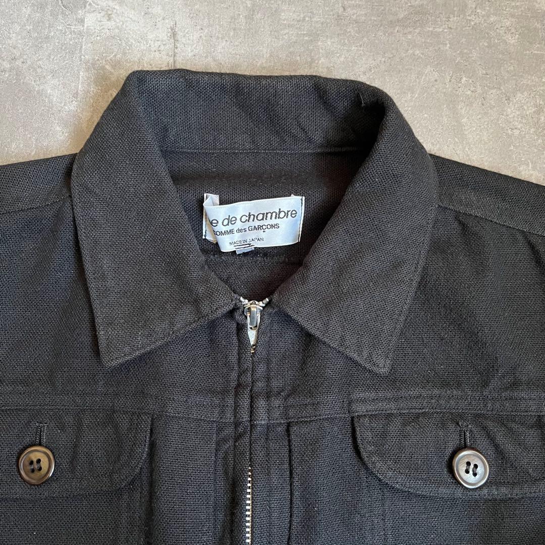 comme des garçons short zip jacket
