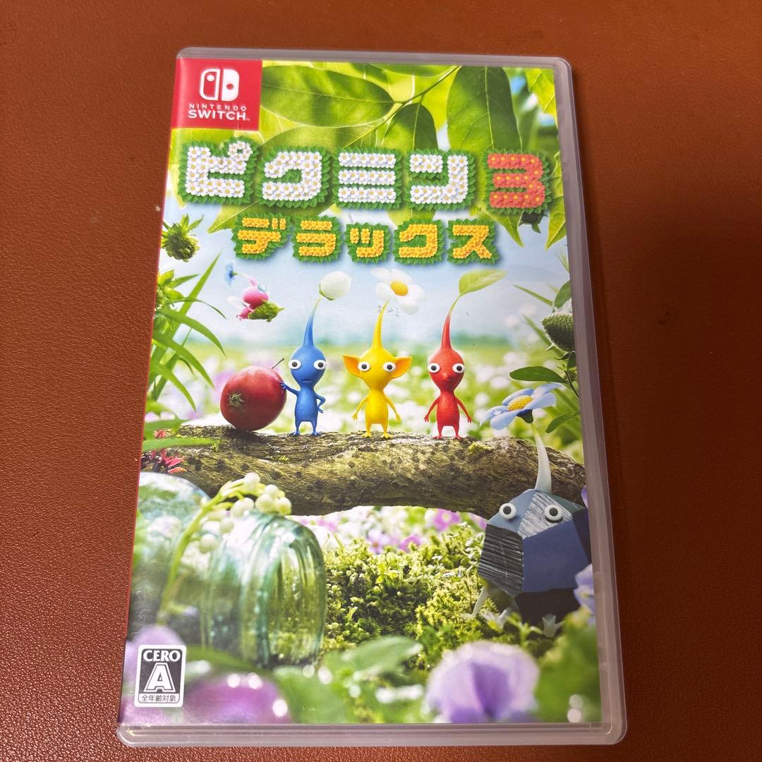 【セット売り】ピクミン 1+2、ピクミン3 デラックス Switch まとめ売り