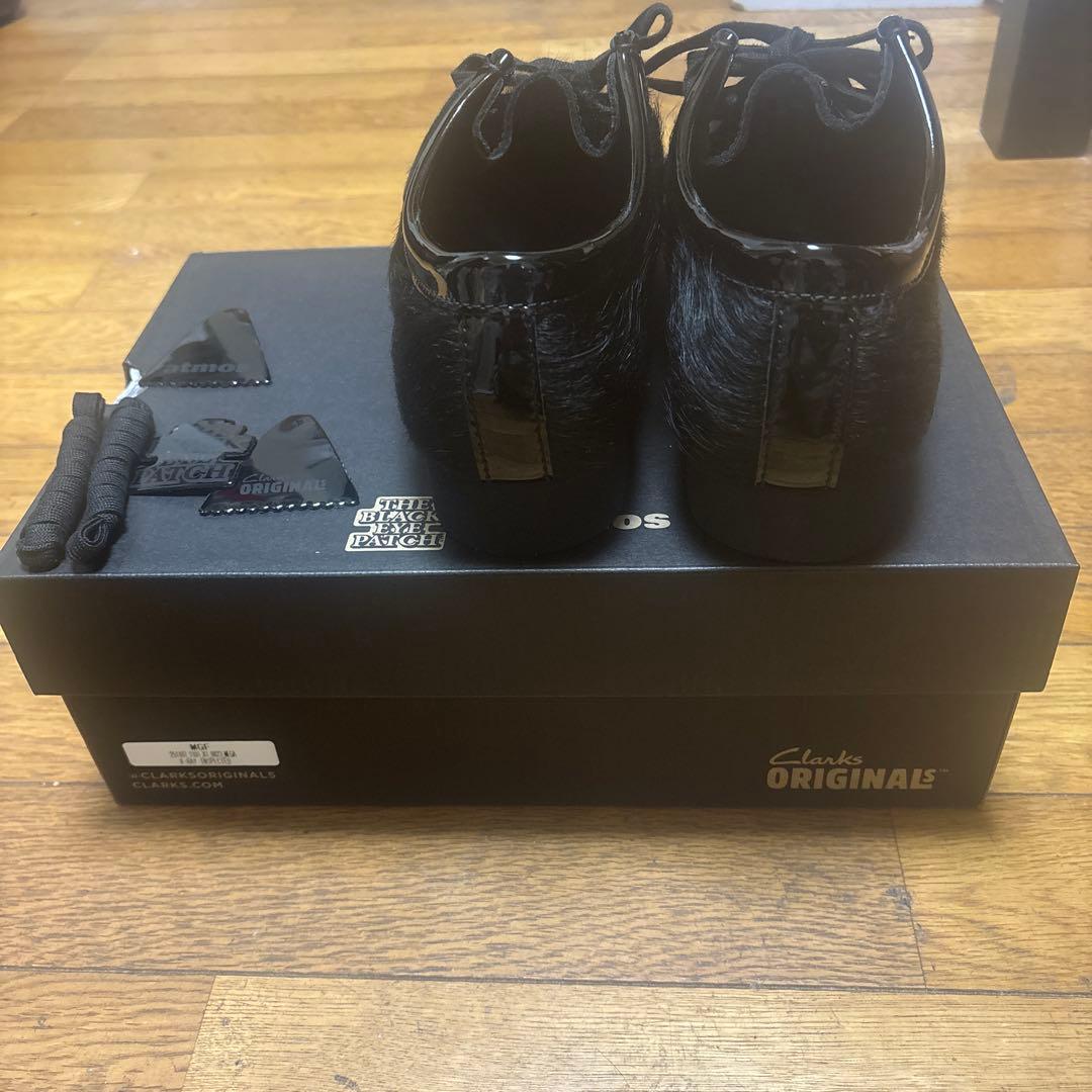 clarks atmos the black eye patch 別注ワラビー