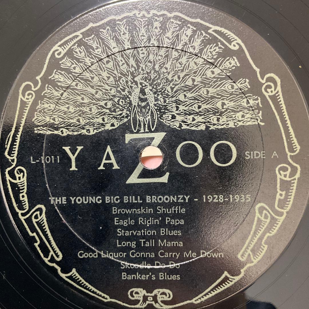 ビッグビルブルーンジー　Big Bill Broonzy ヤズー米盤レコード