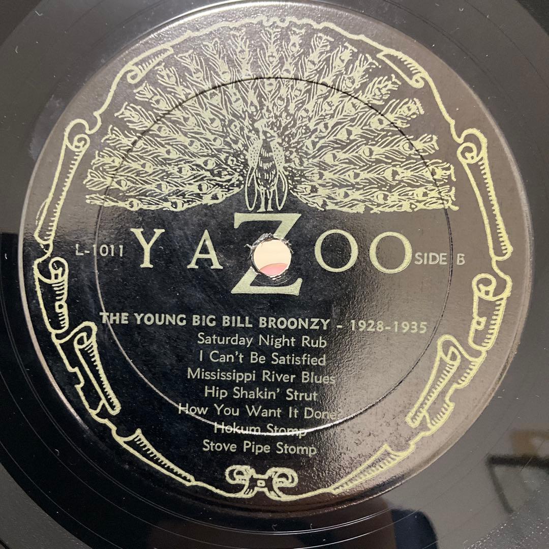 ビッグビルブルーンジー　Big Bill Broonzy ヤズー米盤レコード