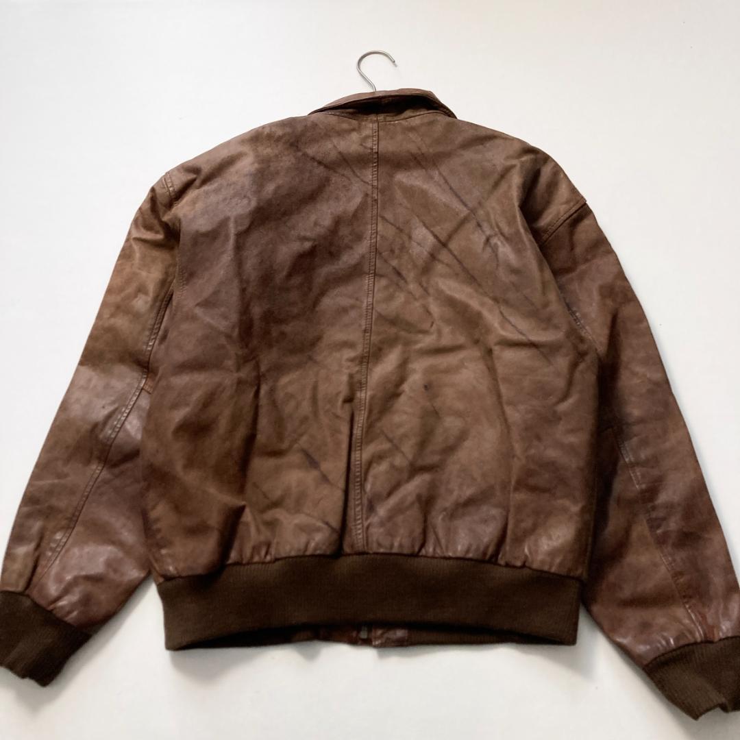 【enon】アドベンチャーバウンド フライトジャケット A-2 ブラウン