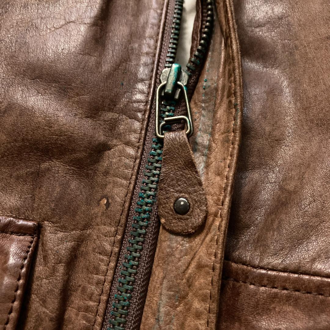 【enon】アドベンチャーバウンド フライトジャケット A-2 ブラウン