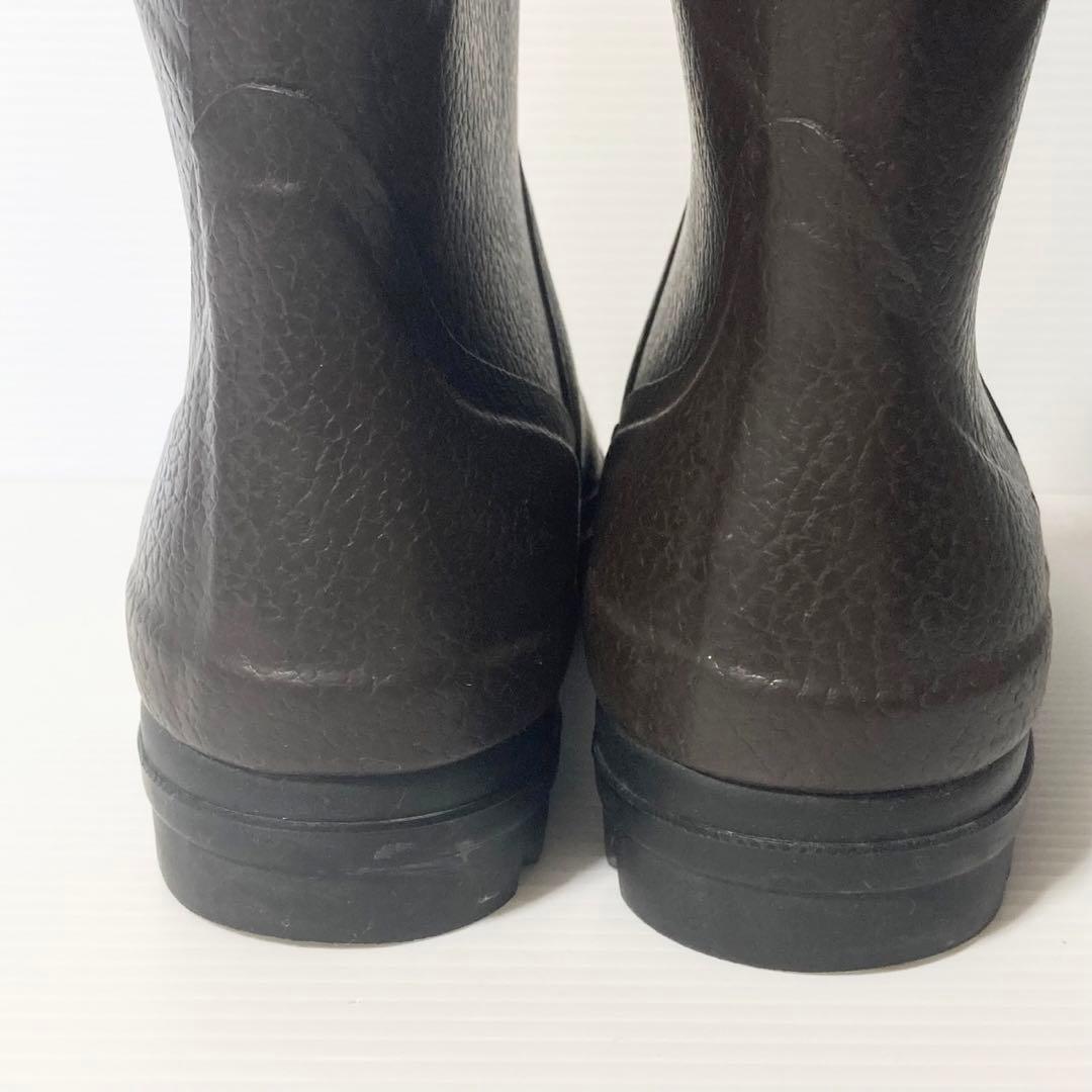 AIGLE エーグル ラバーブーツ ビゾン ブラウン 23cm