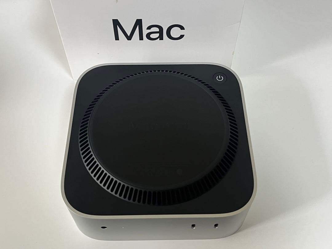 Mac mini M4 シルバー