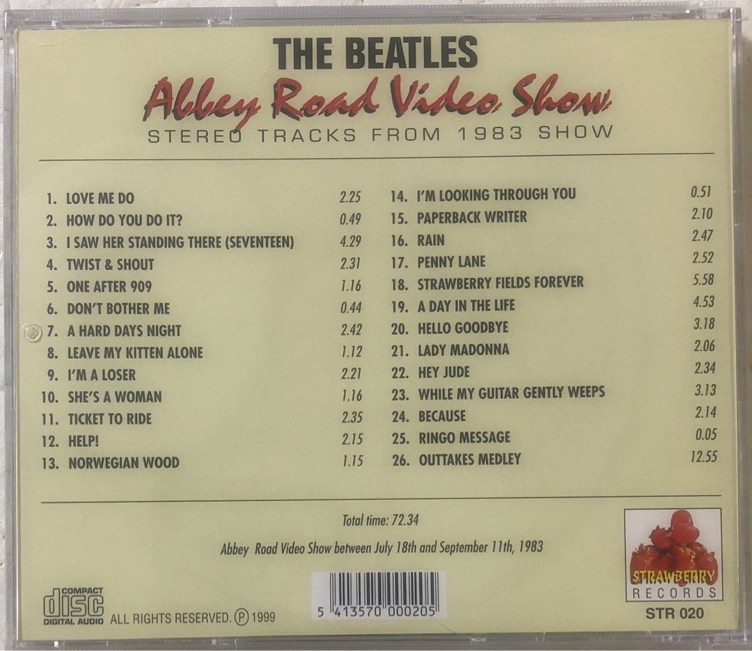 洋楽 The Beatles / Abbey Road Video Show 1983