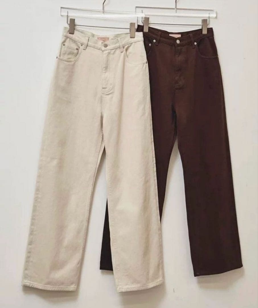 新品未使用❤︎TODAYFUL Cary's Denim ブラウン　25
