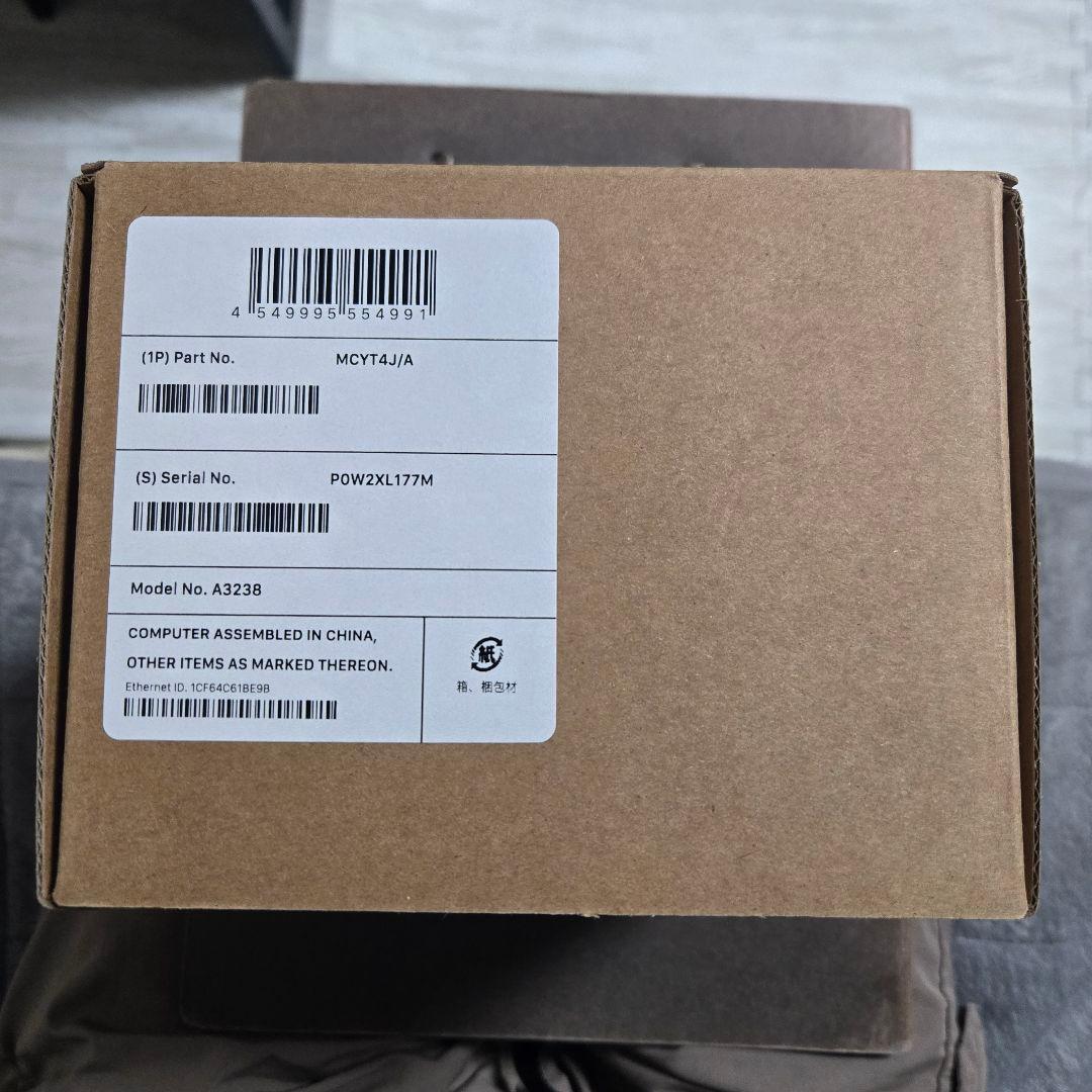 Mac mini M4 SSD 512GB メモリ24GB 2024モデル