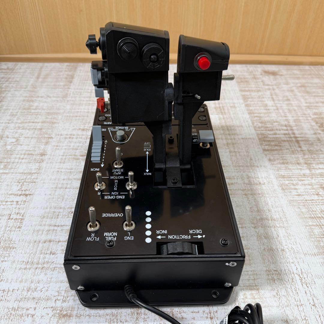 動作未確認　THRUSTMASTER HOTAS WARTHOG セット