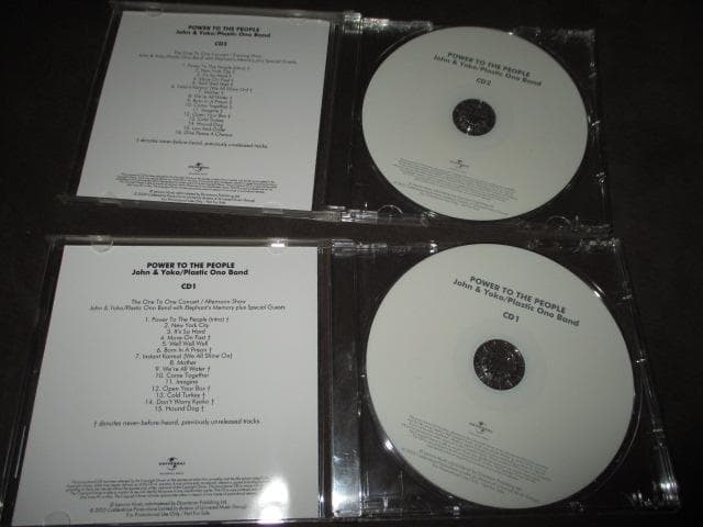 洋楽 John Lennon POWER TO THE PEOPLE (RARE!!)