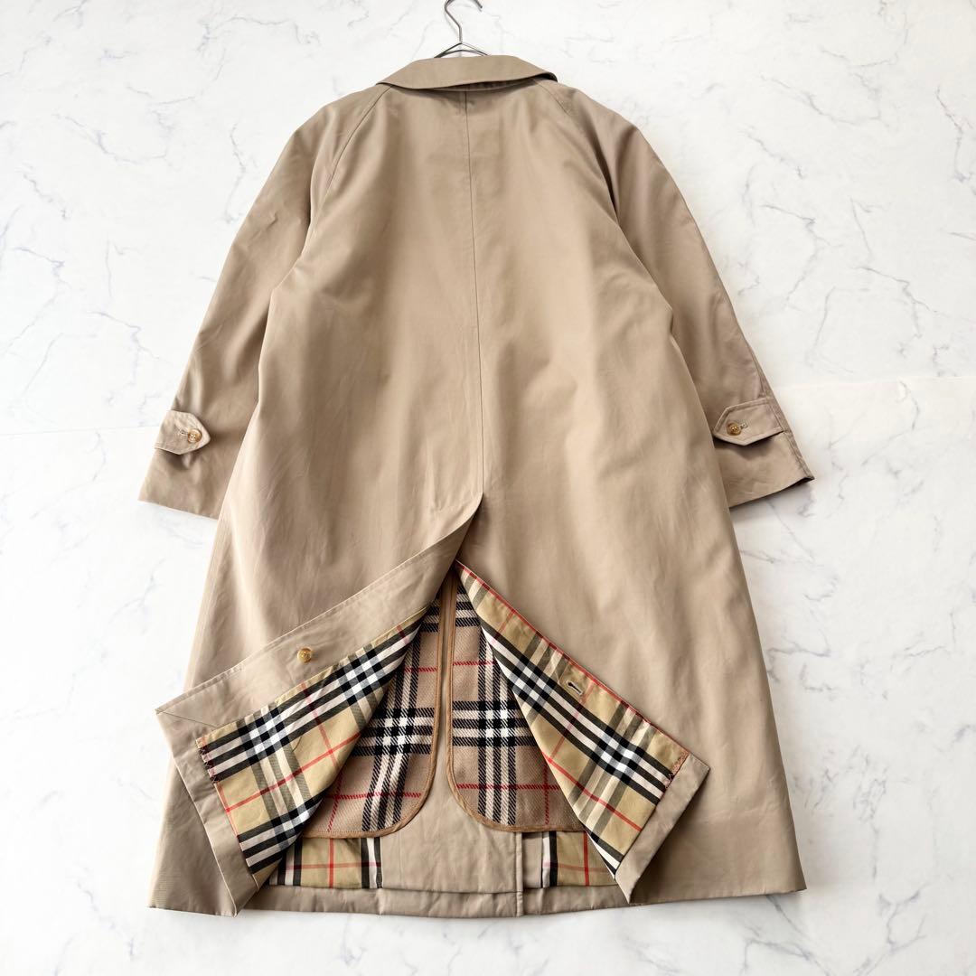 美品✨ Burberrys ライナー付き ステンカラーコート ノバチェック 11