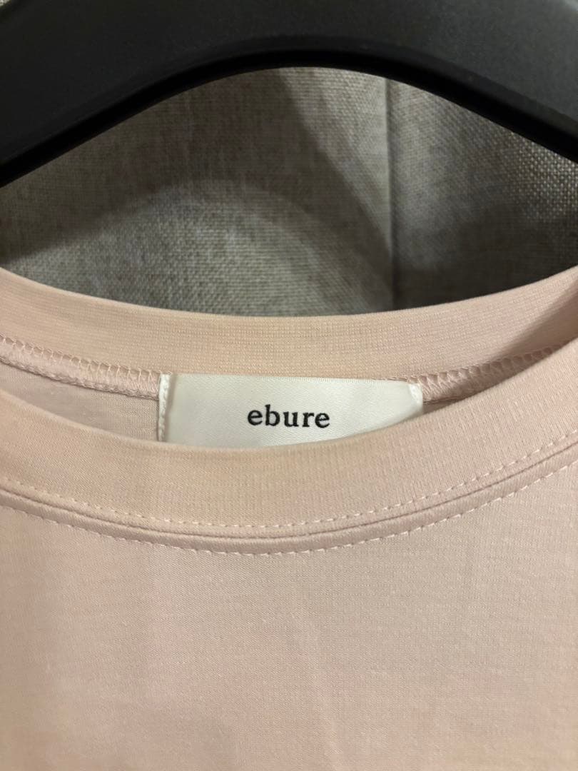 あんず ebure コットンクルーネックカットソー ウールリッチ2点セット