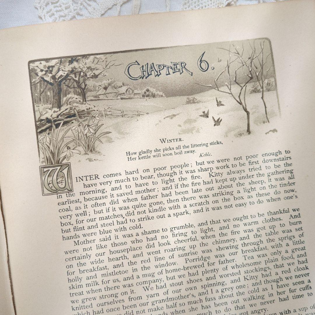 稀少1888アンティーク絵本 児童書 洋書古書 ヴィクトリアン 初版本 イギリス