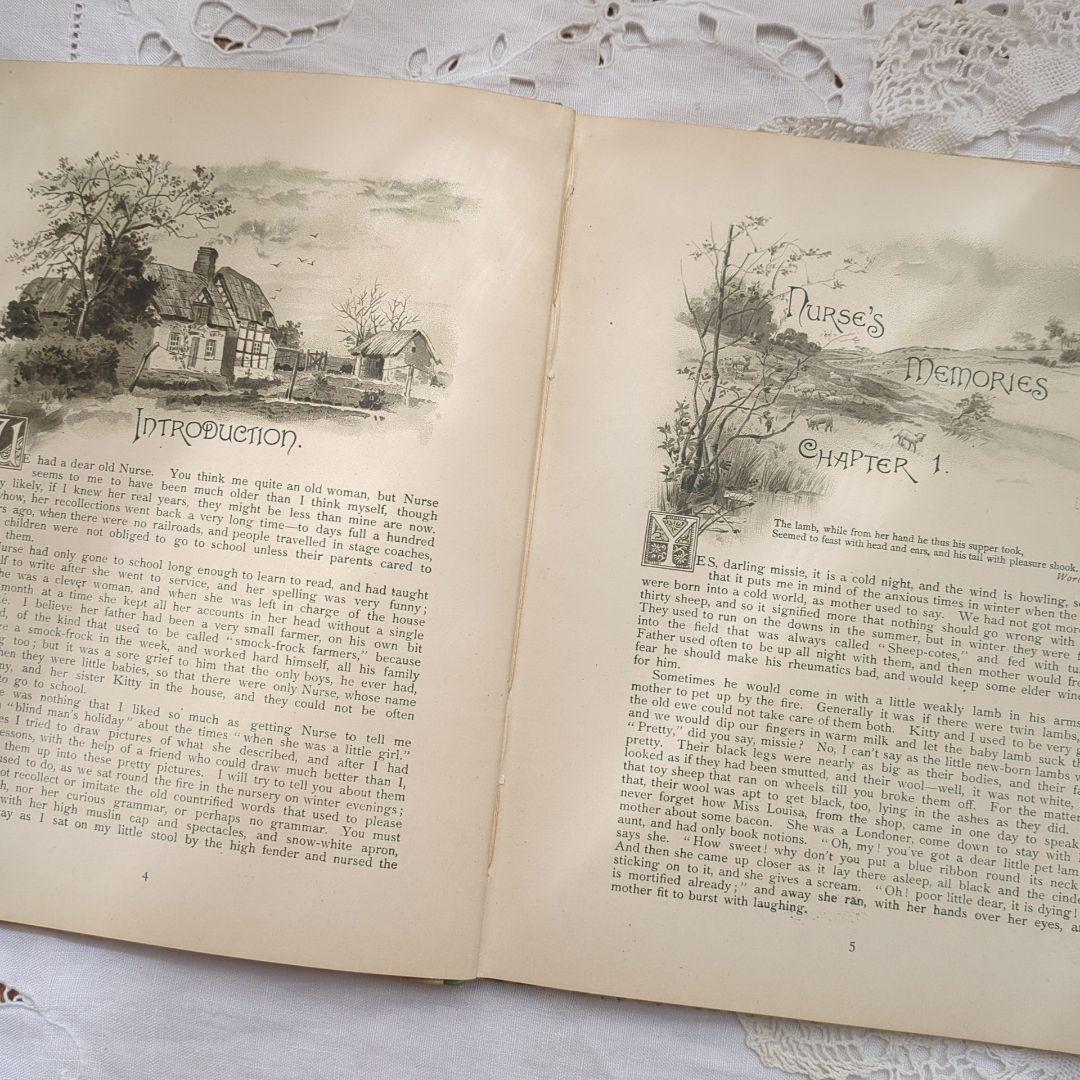 稀少1888アンティーク絵本 児童書 洋書古書 ヴィクトリアン 初版本 イギリス